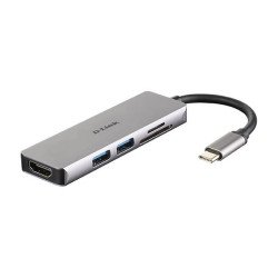 I/O HUB USB-C 5PORT/DUB-M530 D-LINK
