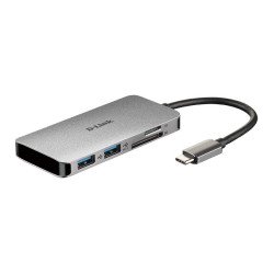 I/O HUB USB-C 6PORT/DUB-M610 D-LINK