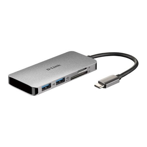 I/O HUB USB-C 6PORT/DUB-M610 D-LINK