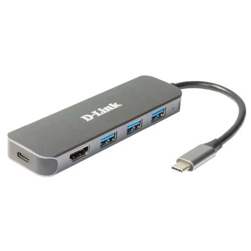 I/O HUB USB-C 5-IN-1/DUB-2333 D-LINK I/O HUB USB-C 5-IN-1/DUB-2333 D-LINK