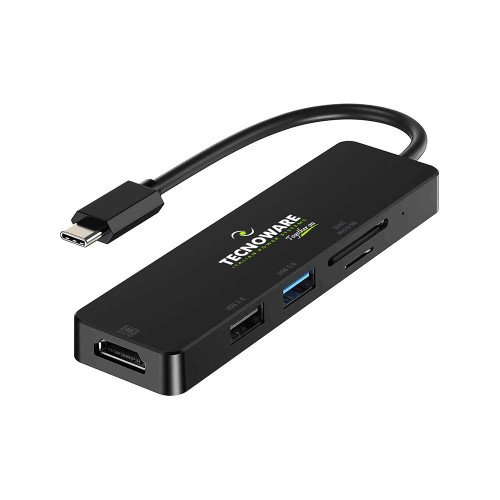 I/O HUB USB-C/FHUB17693 TECNOWARE